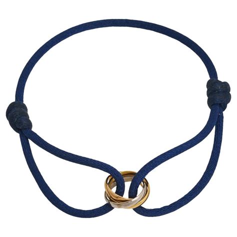 cartier trinity bracelet blue
